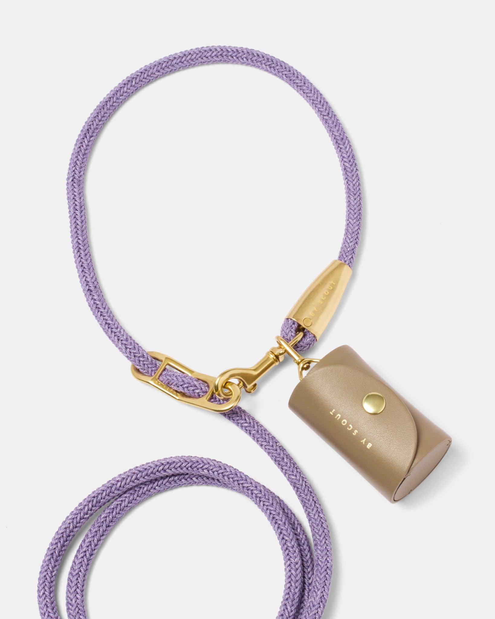 Every Adjustable Dog Rope Leash - Lilac - By Scout