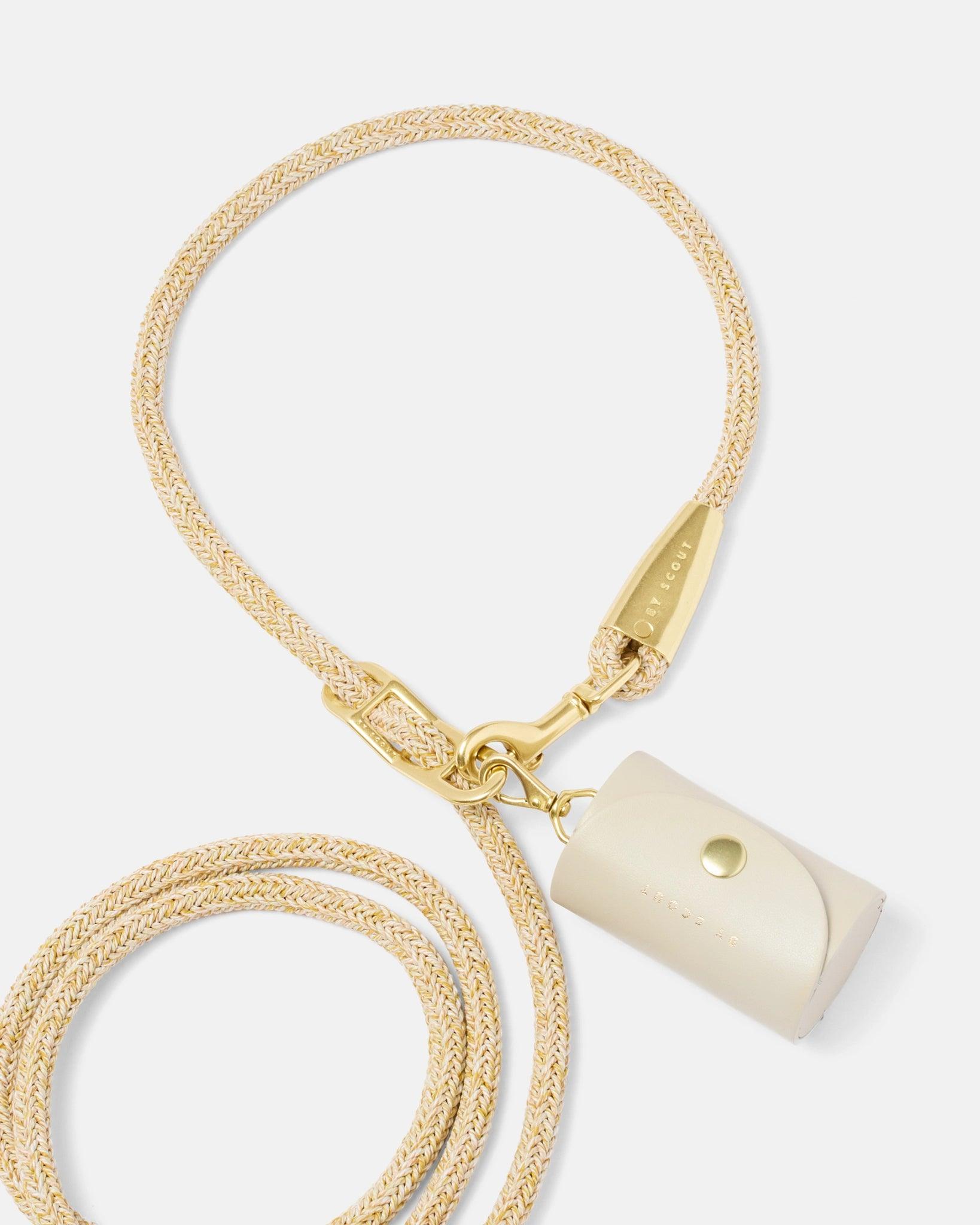 Every Adjustable Dog Rope Leash in Sand - By Scout