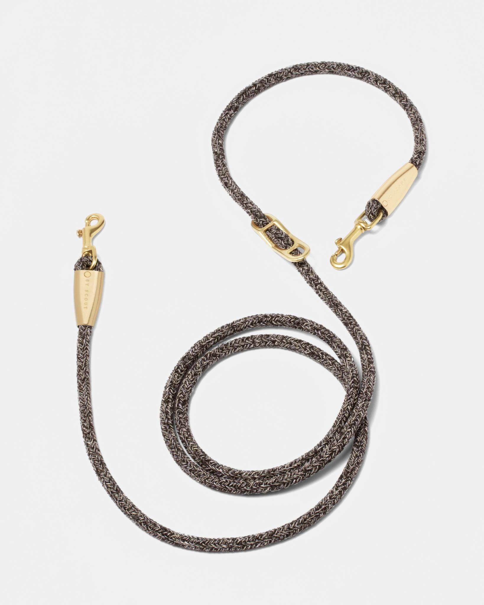 Every Adjustable Dog Rope Leash - Black