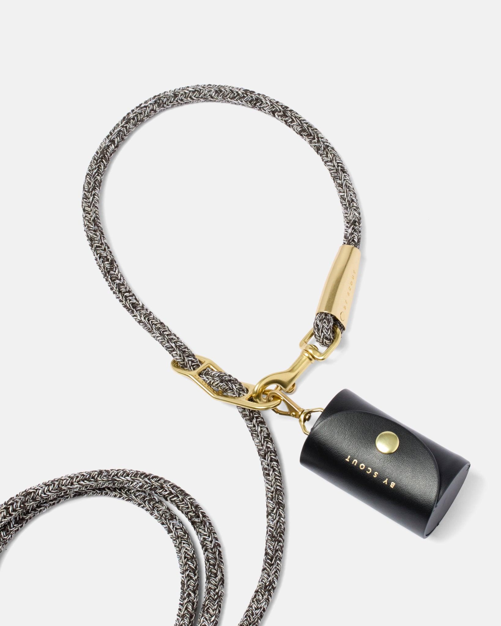 Every Adjustable Dog Rope Leash in Black - By Scout