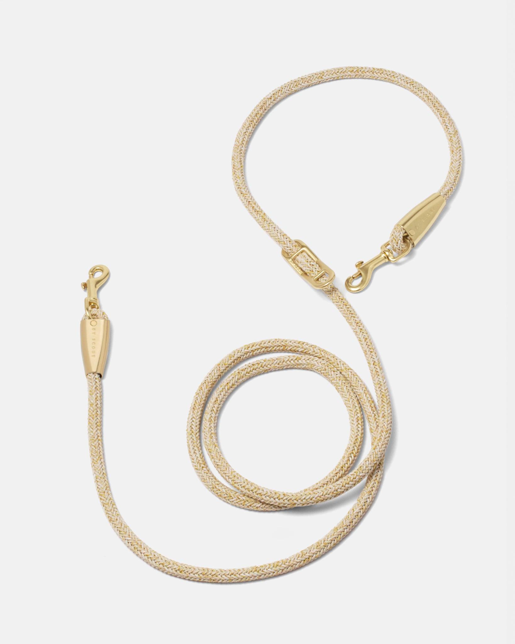 Every Adjustable Dog Rope Leash - Sand
