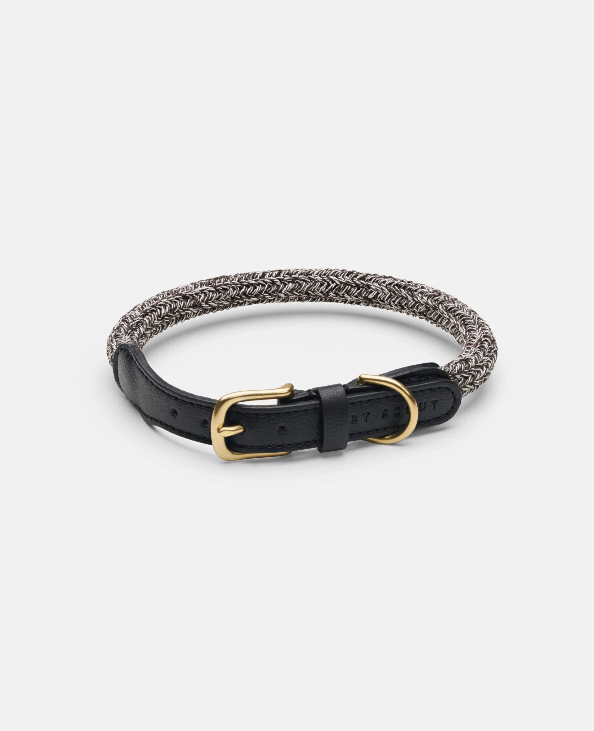 Every Dog Rope Collar - Black - By Scout