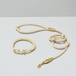 Every Dog Rope Collar and Leash - Sand - By Scout