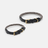 Every Dog Rope Collar in Black