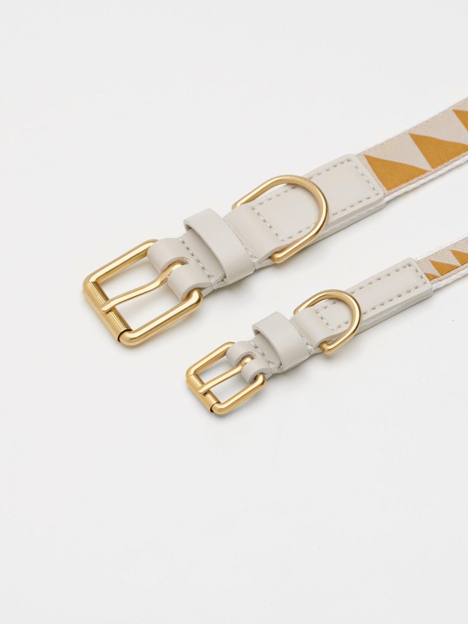 Nice Grill Dog Collar - Caramel - By Scout