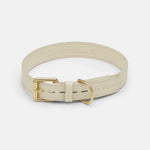 Mela Basic Dog Collar - Cream - By Scout