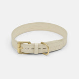 Mela Basic Dog Collar - Cream - By Scout