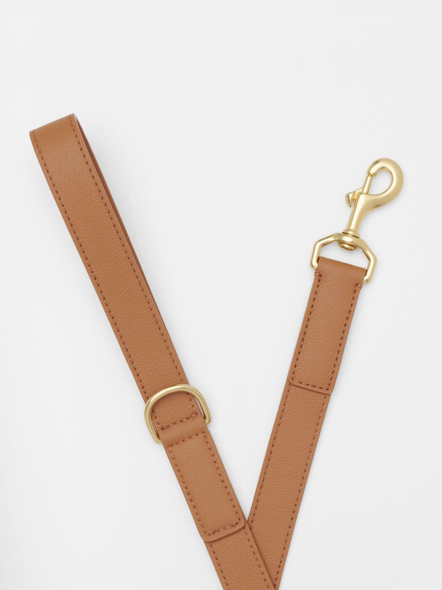 Mela Basic Dog Leash - Cognac - By Scout