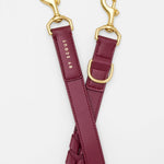 Mela Caspita Adjustable Dog Leash - Burgundy - By Scout