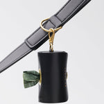 Mela Caspita Poop Bag Holder - Black - By Scout