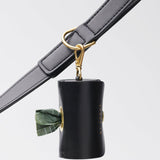 Mela Caspita Poop Bag Holder - Black - By Scout