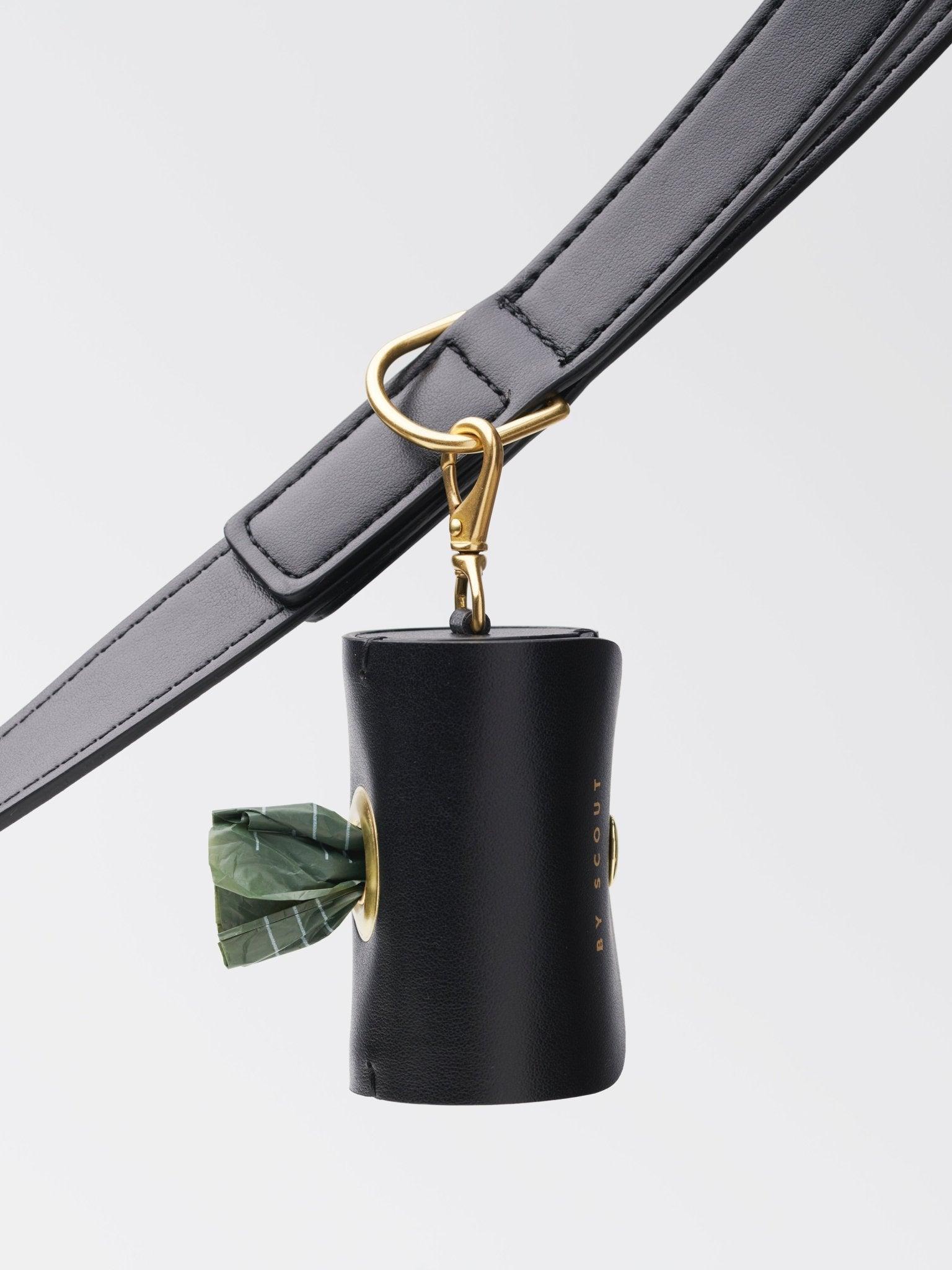 Mela Caspita Poop Bag Holder - Black - By Scout