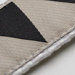 Detailing of Graphic Black and Cream pattern