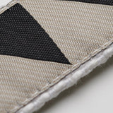 Detailing of Graphic Black and Cream pattern