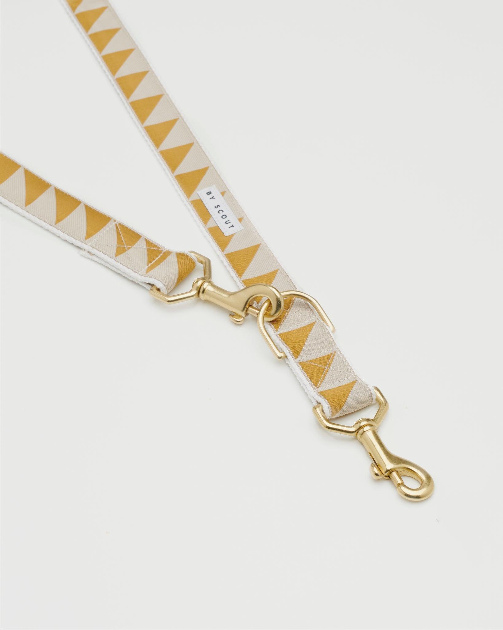 Nice Grill Adjustable Dog Leash - Caramel - By Scout