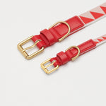 Nice Grill Dog Collar - Red - By Scout