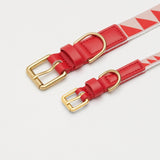 Nice Grill Dog Collar - Red - By Scout