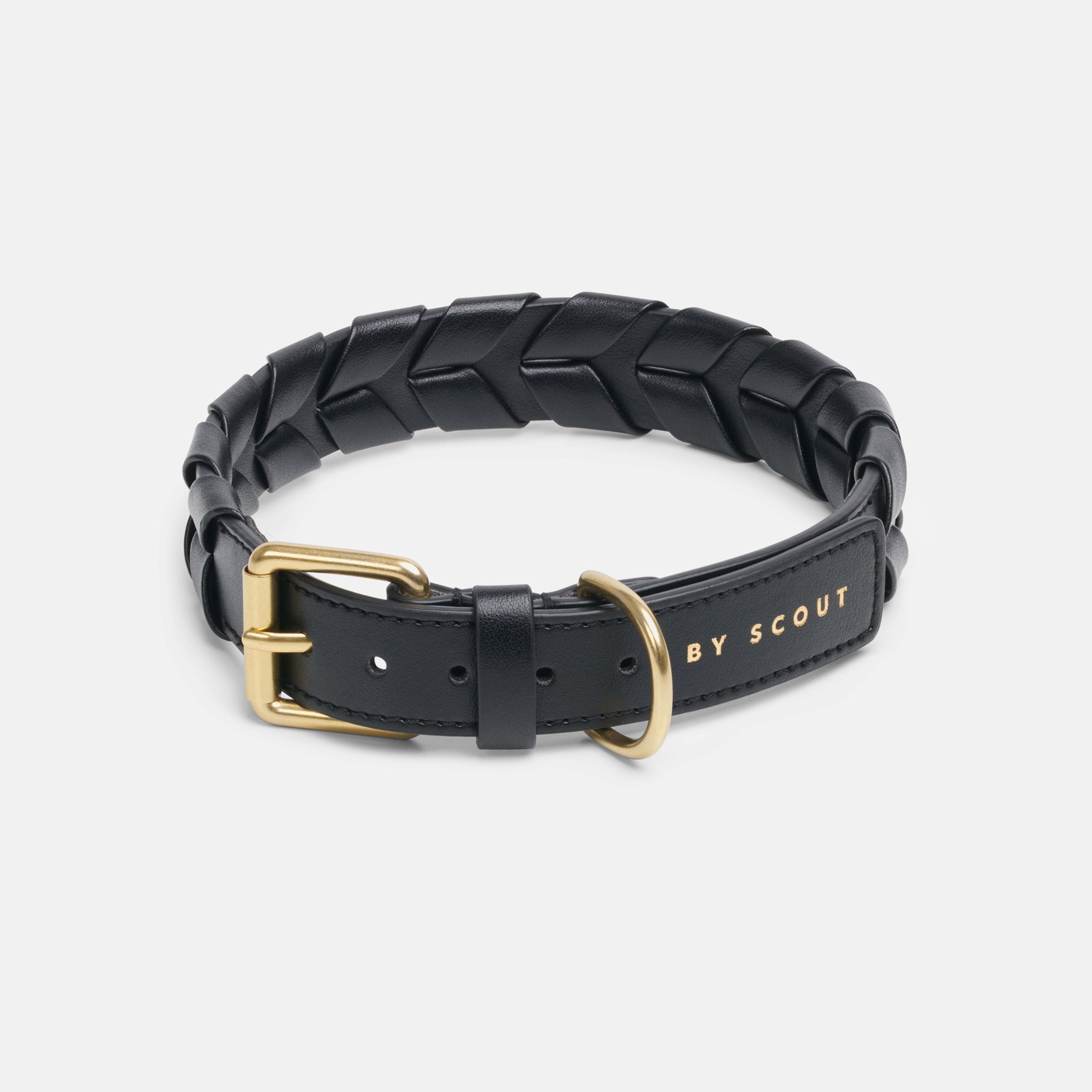 Mela Caspita Dog Collar - Black - By Scout