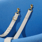 Mela Caspita Dog Collar in Cream