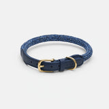 Every Dog Rope Collar in Blue