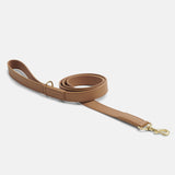 Adjustable Dog Lead Mela Basic Cognac