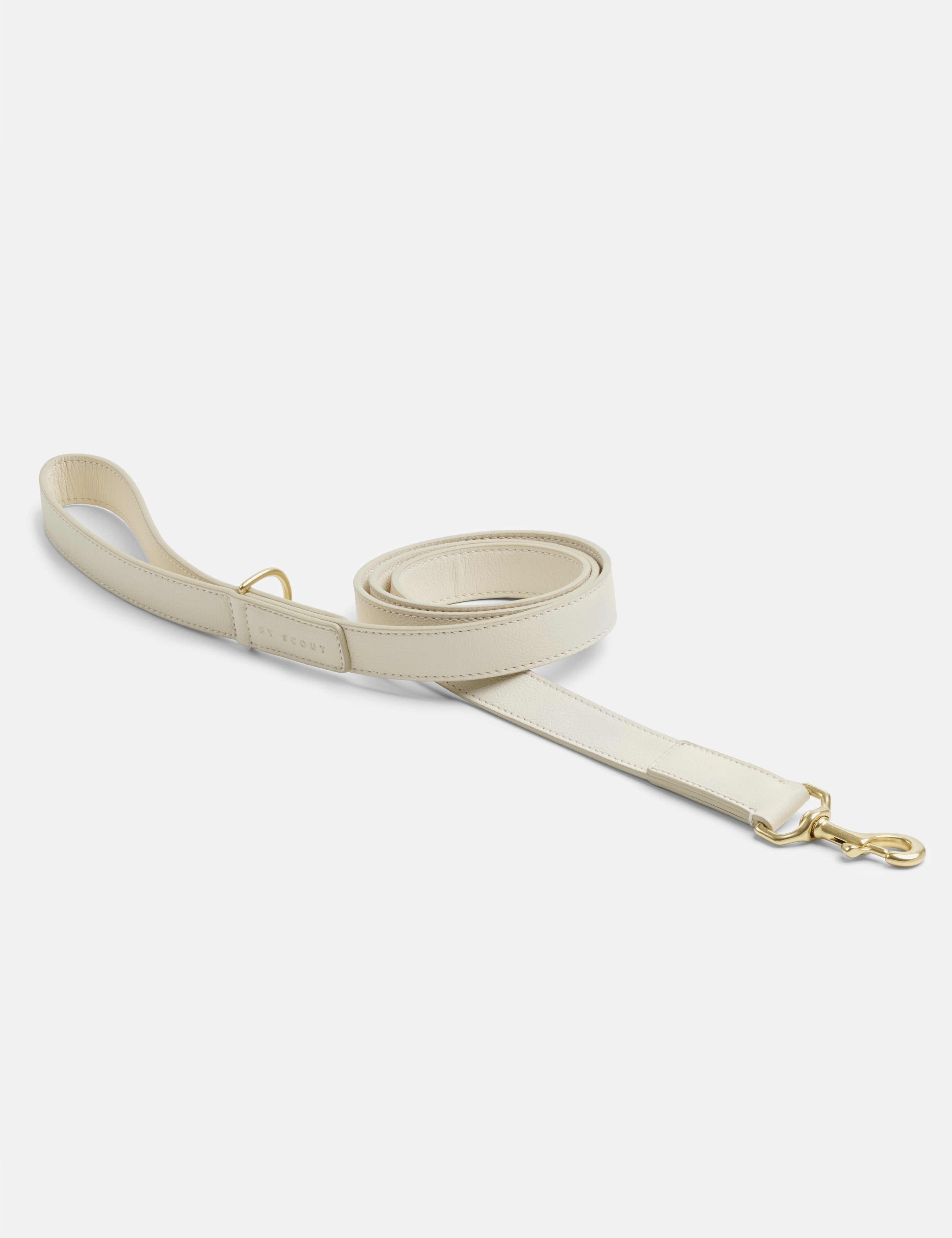 Adjustable Dog Lead Mela Basic Cream