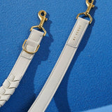 Mela Caspita Adjustable Dog Leash - Cream - By Scout