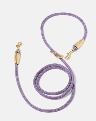 Every Adjustable Dog Rope Leash - Lilac