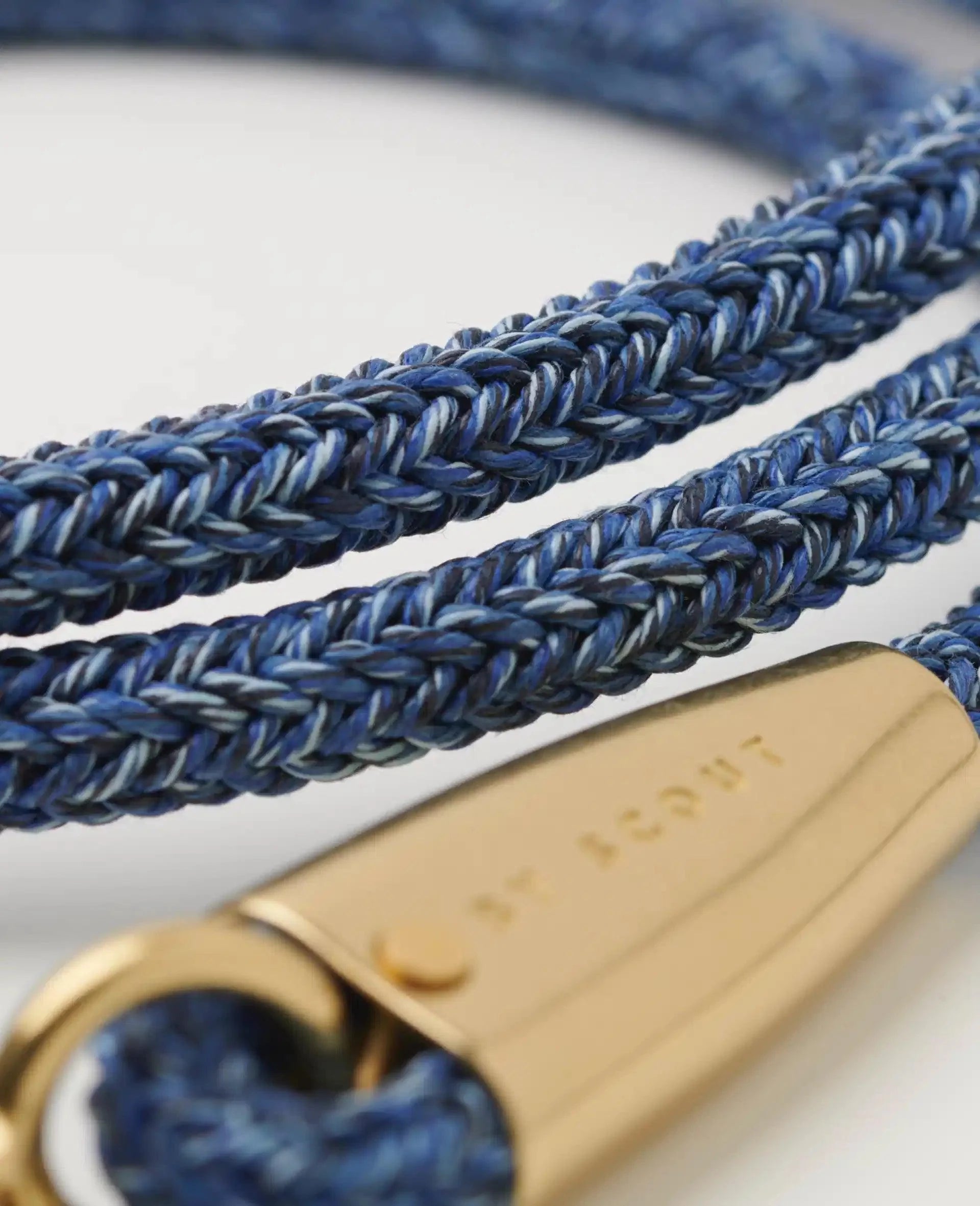 Every Dog Rope Collar - Blue - By Scout