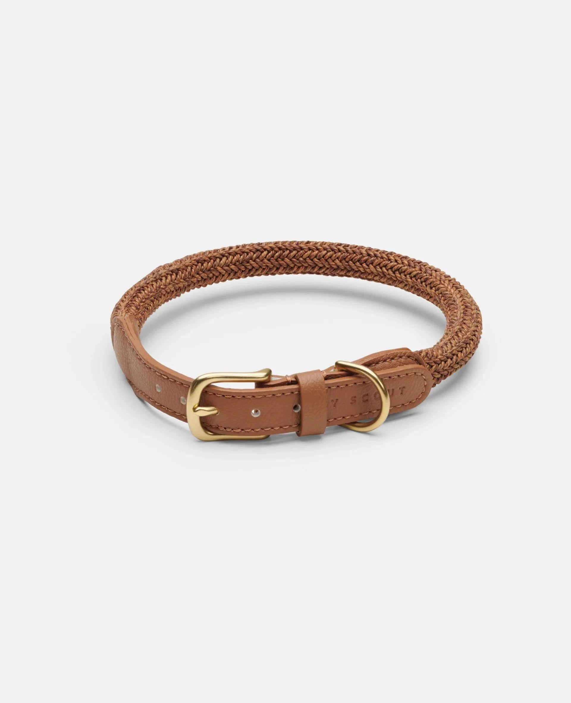 Every Dog Rope Collar - Brown