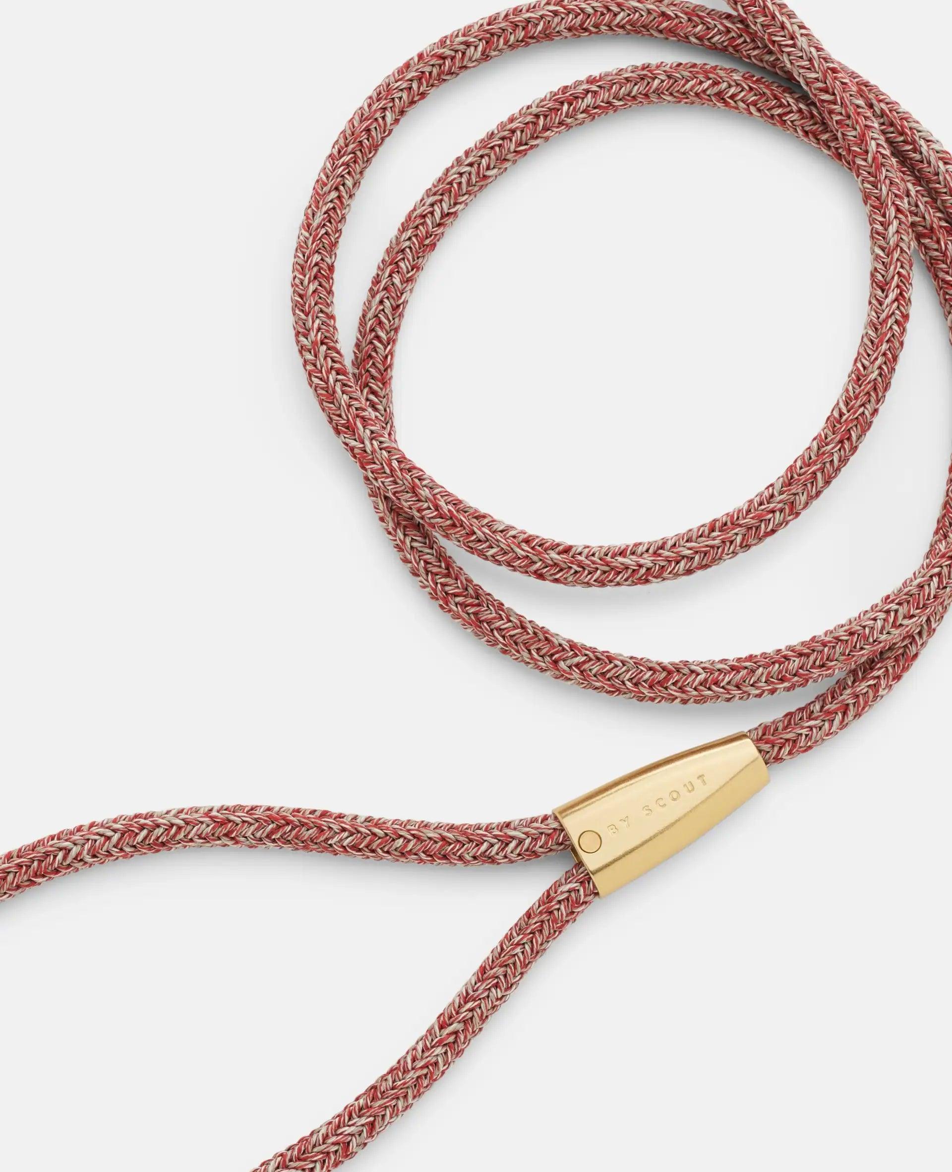 Every Dog Rope Leash - Red - By Scout