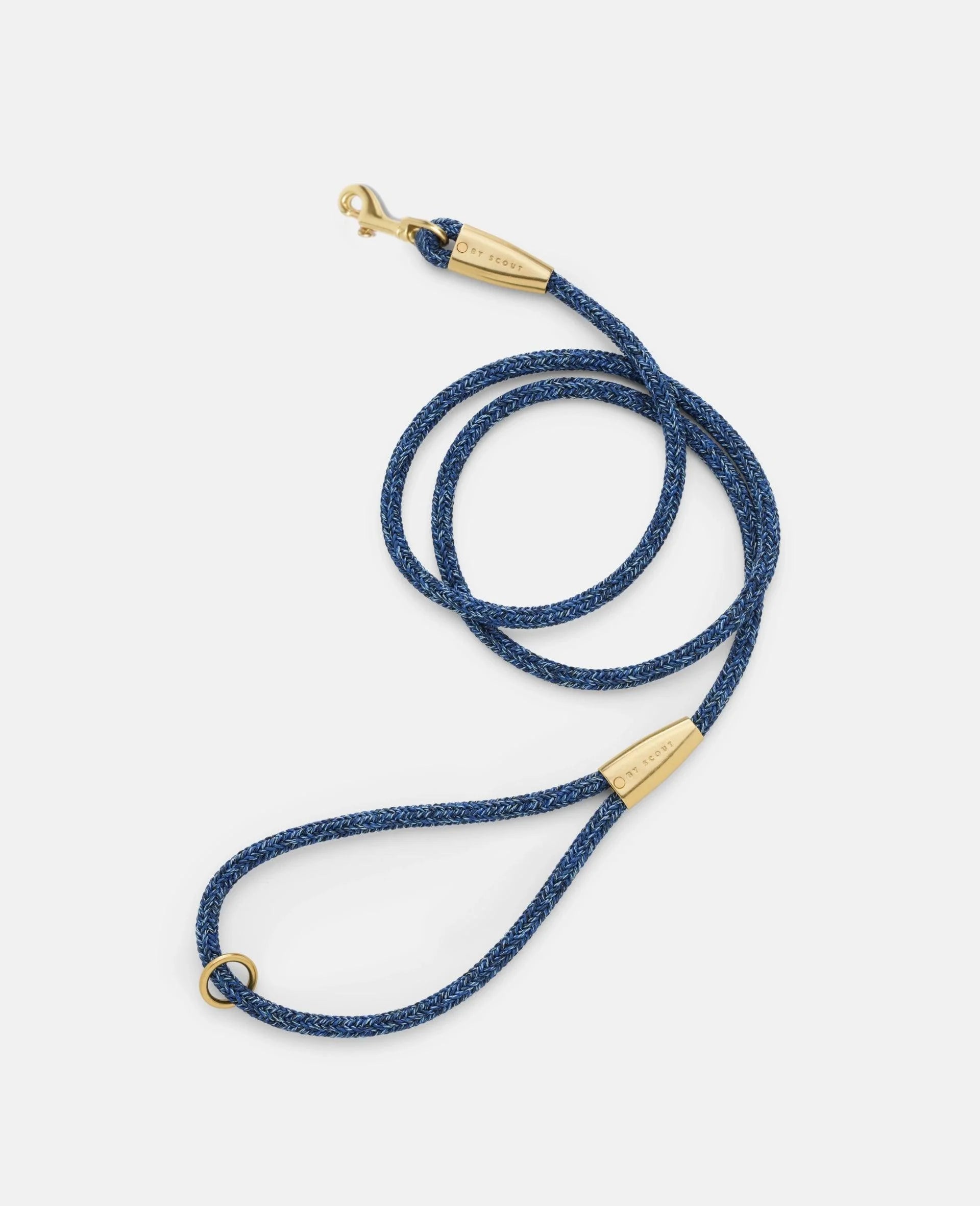 Dog Adjustable Rope Lead Every Blue