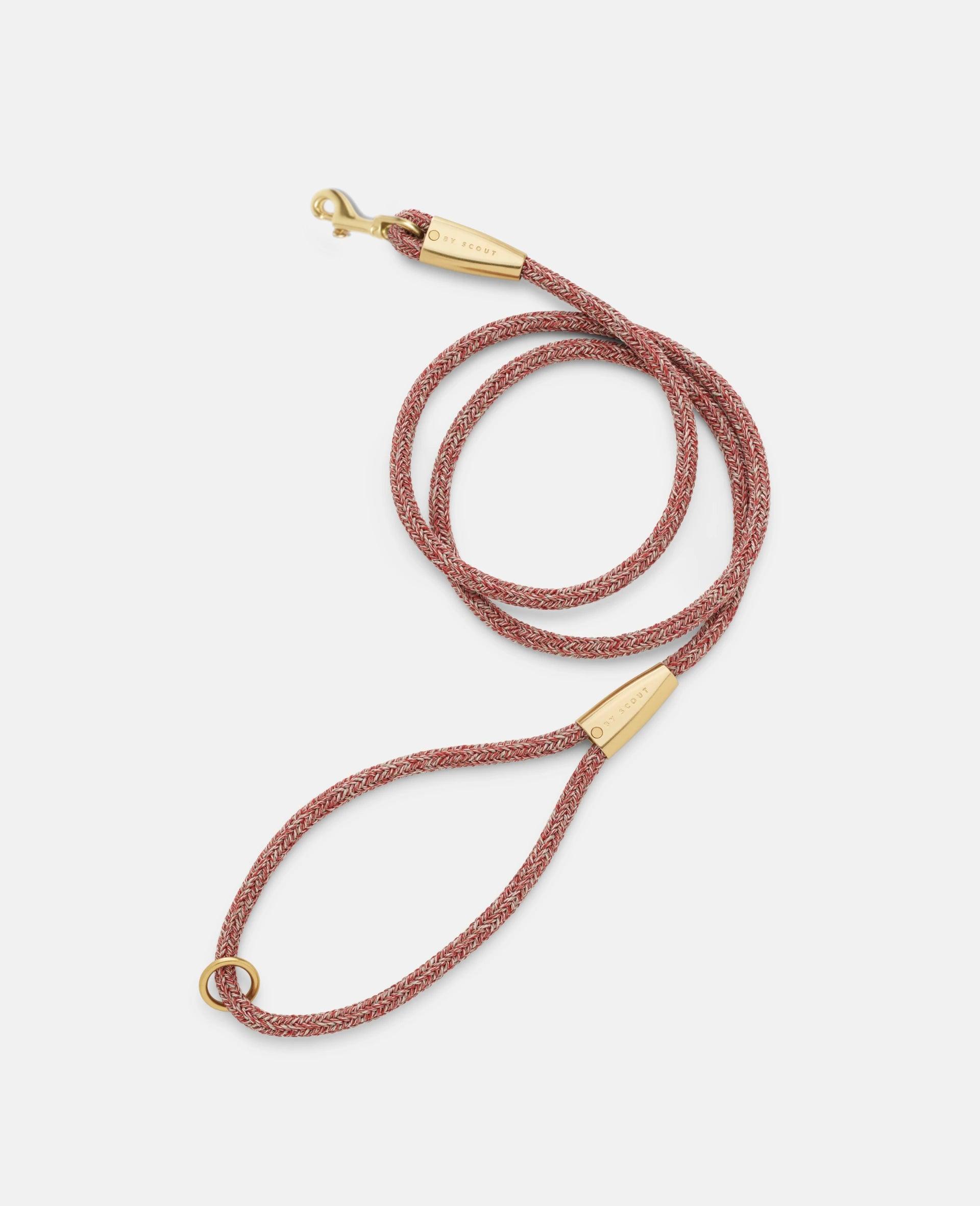 Every Dog Rope Leash - Red - By Scout