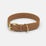 Mela Basic Dog Collar - Cognac - By Scout