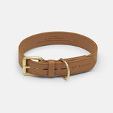 Mela Basic Dog Collar - Cognac - By Scout