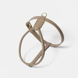 Mela Caspita Mini Dog Harness in Taupe