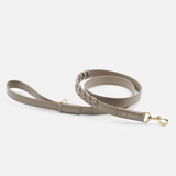 Dog Adjustable Dog Lead Mela Caspita Taupe