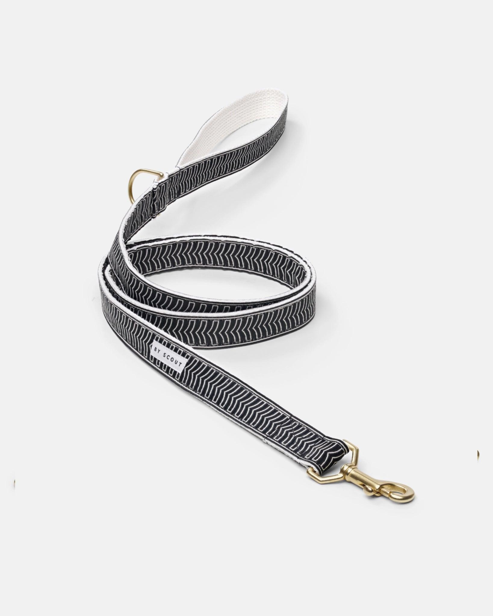 Dog Lead Chef L' Bark Black Adjustable