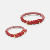 Every Dog Rope Collar in Red