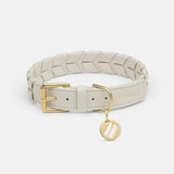 Mela Caspita Dog Collar- Cream - By Scout