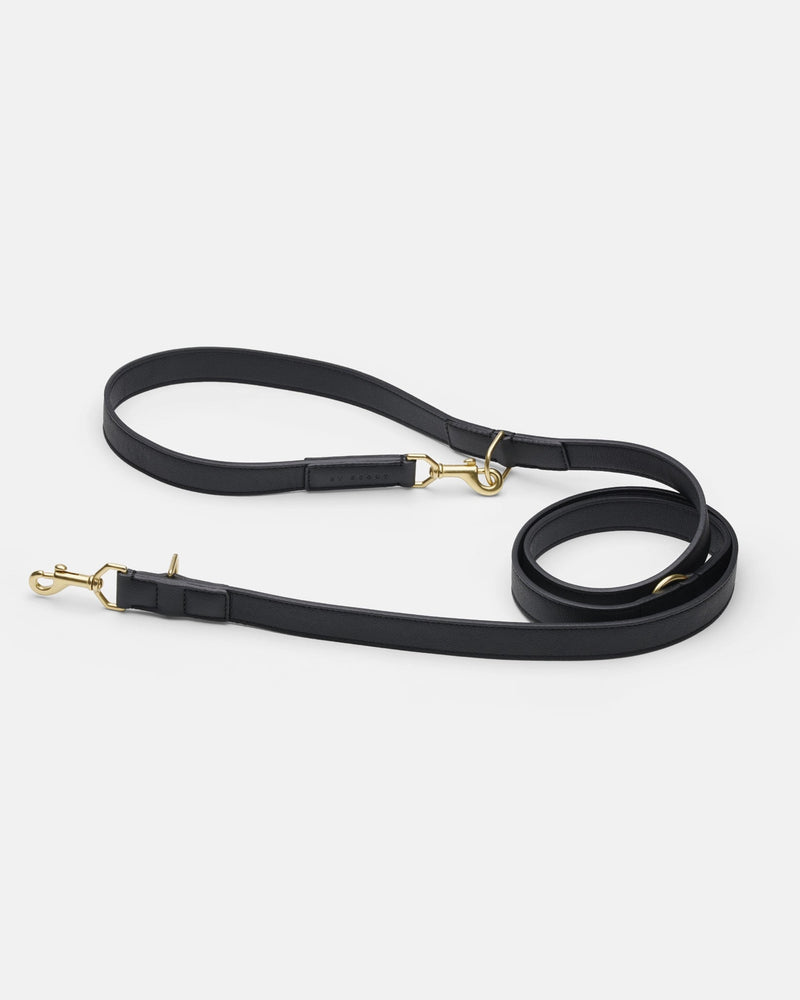 Mela Basic Adjustable Dog Leash - Black - By Scout