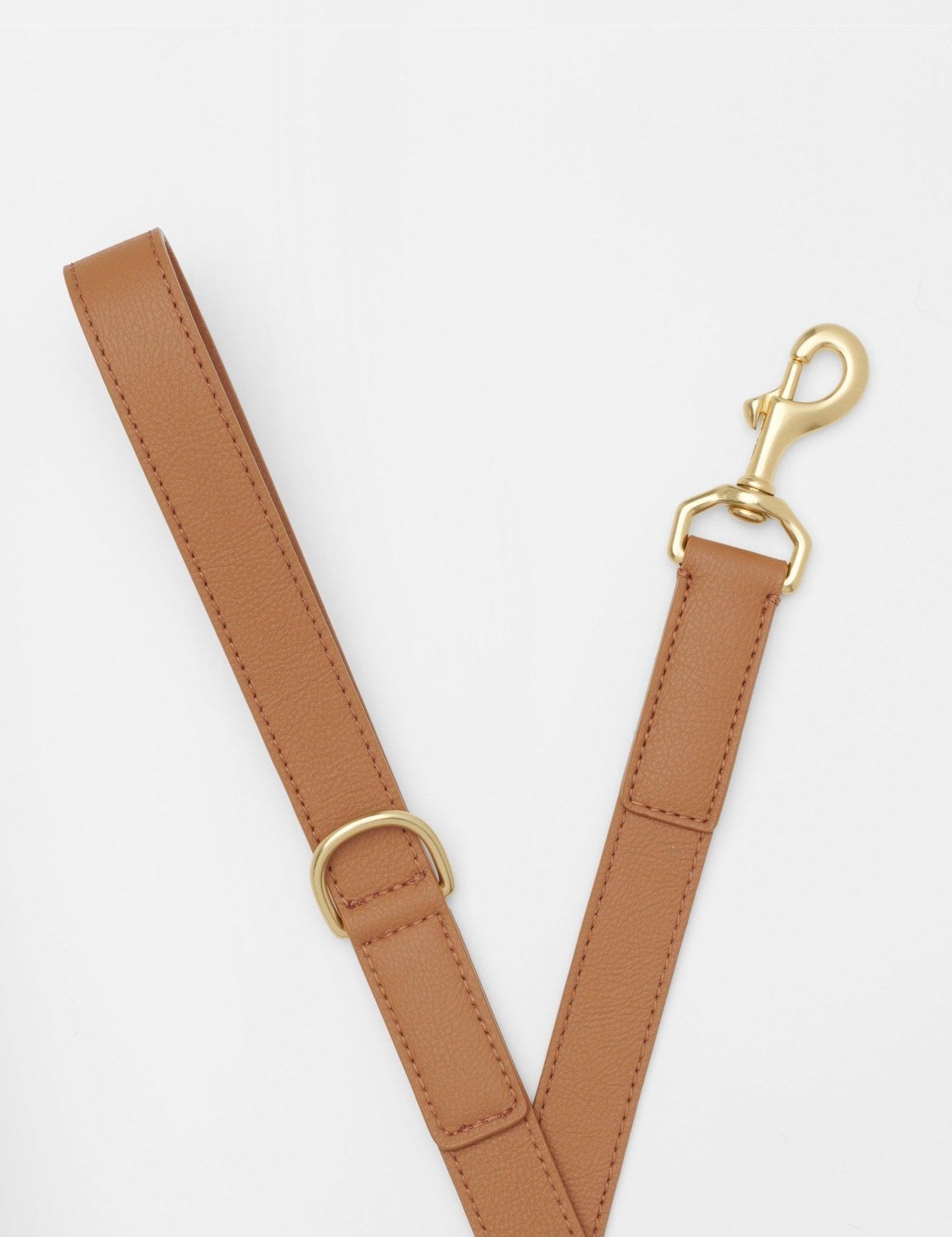 Mela Basic Dog Leash - Cognac - By Scout