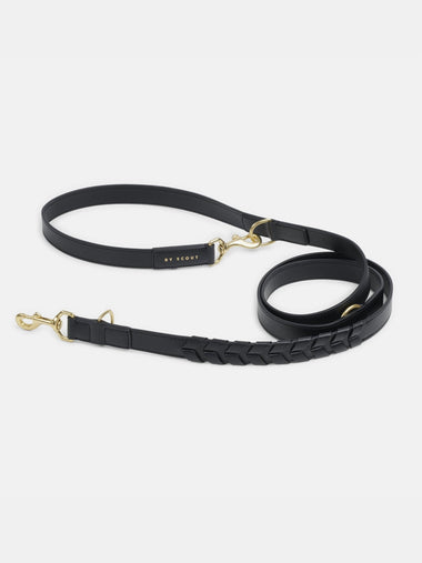 Mela Caspita Adjustable Dog Leash - Black - By Scout