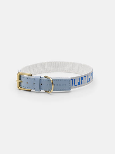 Trove Dog Collar in blue - By Scout